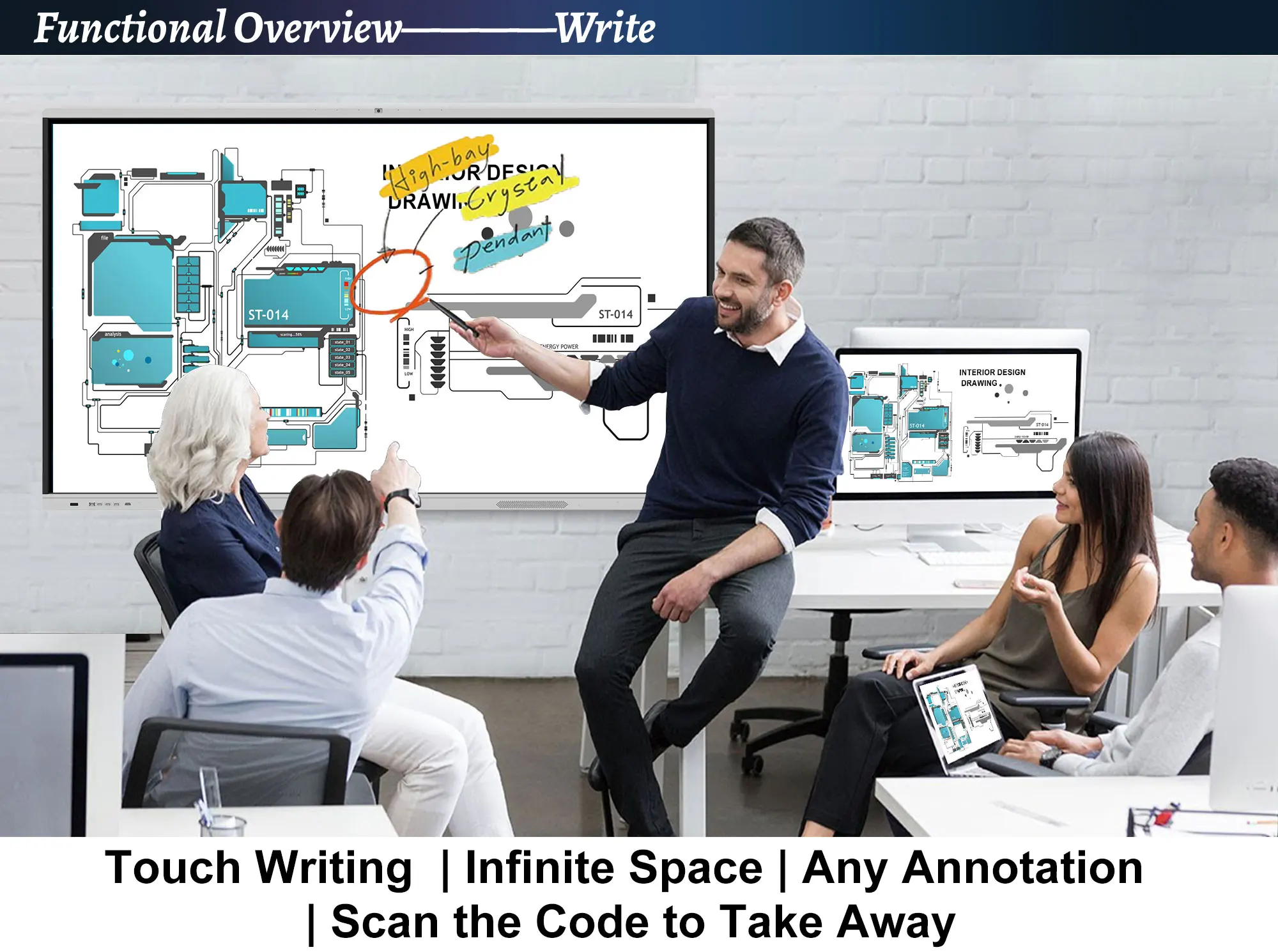 Hot Selling Product Smart Board Educational Equipment Interactive Smart White Board