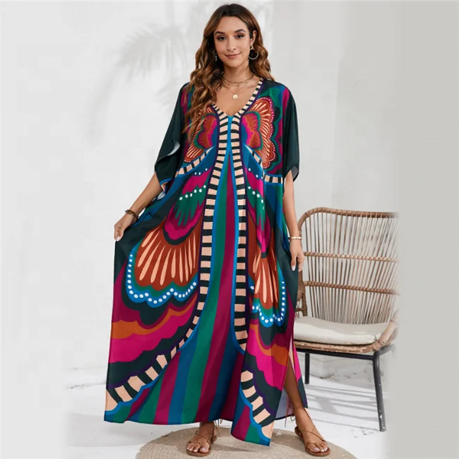 2024 Summer Latest 38 Patterns Design Tie DYE Pareo Beach Cover Up Dress Fashion Sarong Bikini Swimwear For Women Support OEM
