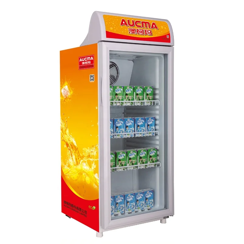 AUCMA SC-85 Upright showcase Beverage Coolers Bottle Coolers