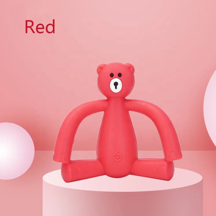 2021 new type product hot selling 100% food grade silicone fast shipping teethers silicone toys babies