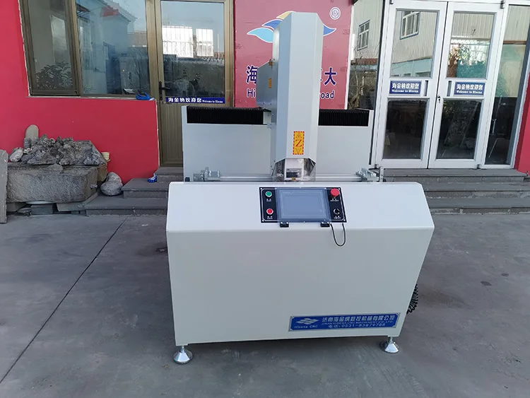 Aluminum window lock hole handle hole mounting hole milling machine cnc copy router machine