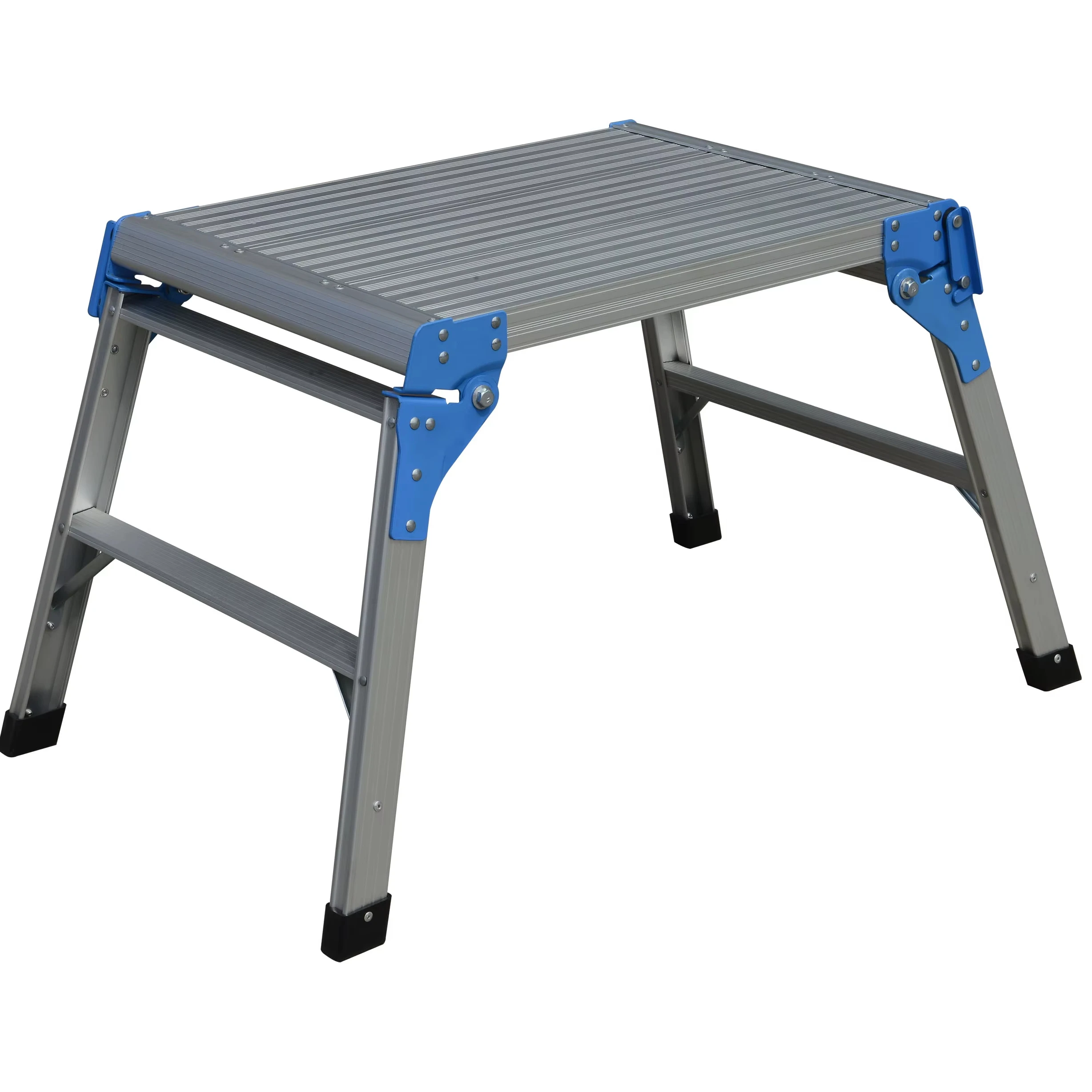 En131 Approved Aluminum Work Platform Folding Work Bench with Non-Slip Mats