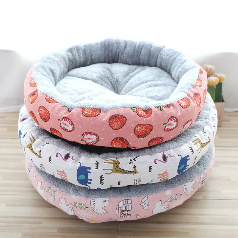 The lasted Pet products  cat kennel dog kennel pad circular cotton kennel manufacturers