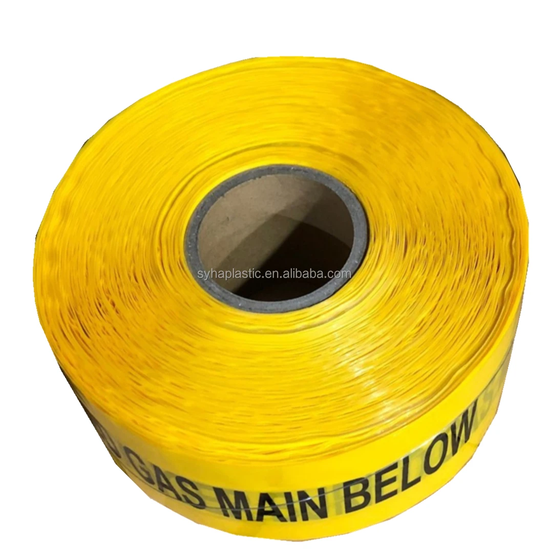 Подземная детекторная предупреждающая лента, Проволочная лента из нержавеющей стали