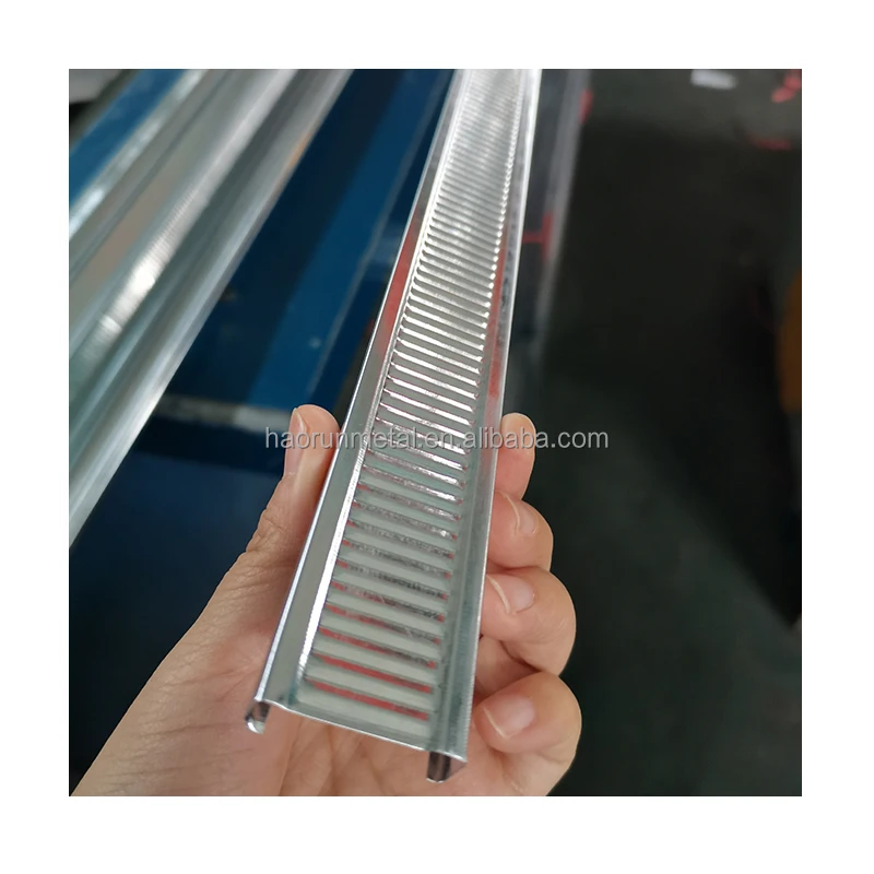 China factory galvanized c channel metal furring small furring channel
