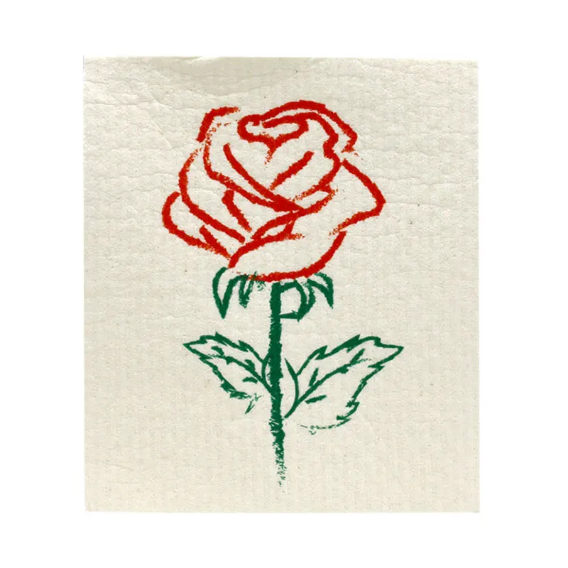 Customized Reusable Swedish Dishcloth Absorbent Cellulose Dish Sponge Cloth reusable Swedish Dishcloth Cleaning Cloths 10 pack