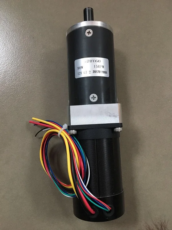 NEMA 23 DC Brushless Three Phase 57BLF40 gear motor