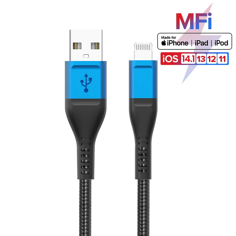 Сертифицированный MFI C89 разъем для iphone кабель для освещения USB кабель для освещения Быстрая зарядка для iphone 12 MFI Apple кабель