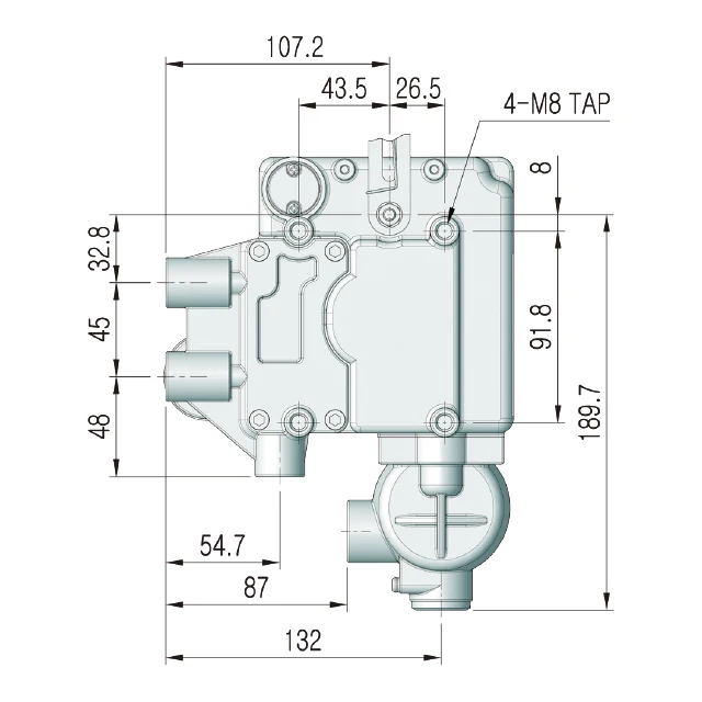 The control parameters can be automatically set without manual adjustment. The position signal feedback indicator of intelligent