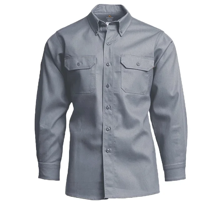 Shenzhen YOUYI certified supplier Frc shirt work shirt Nfpa 2112 cotton nylon fireproof shirt