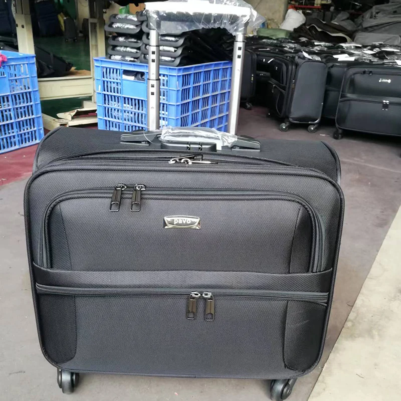 16 inch laptop trolley bag with computer compartment cabin size trolley luggage