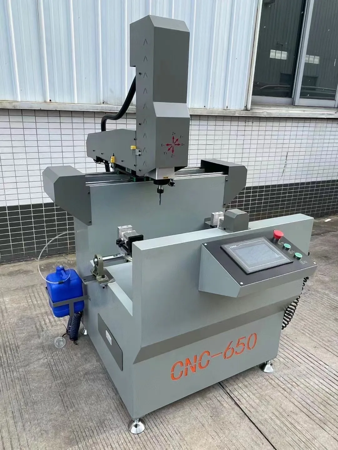 Supply New CNC Drilling and Milling Machine for Aluminum Profile Door and Window with PLC Motor-for PVC & UPVC Material