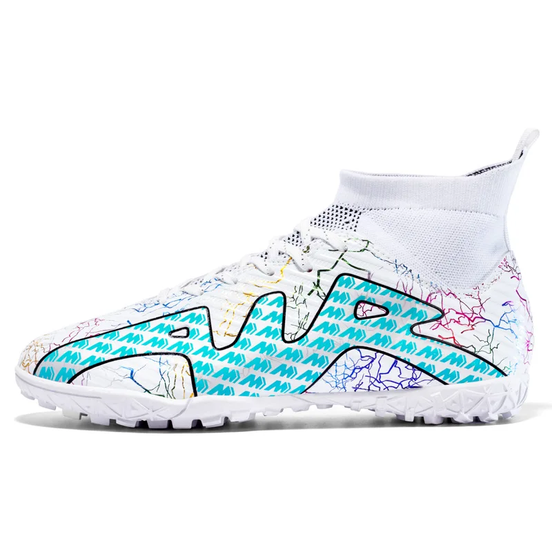 Hot Sale Football Boots Men High Quality Boots Sneaker Outdoor Soft Comfortable Soccer Shoes Futsal Boots