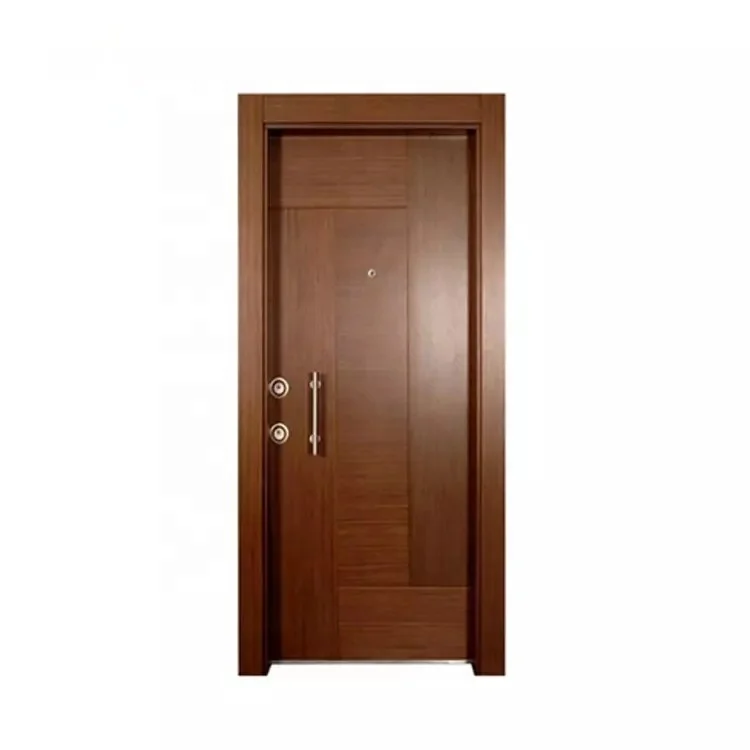 Fire Rated Solid Wood Door Design Timber Hotel Interior Flush Door Fireproof Wood Door