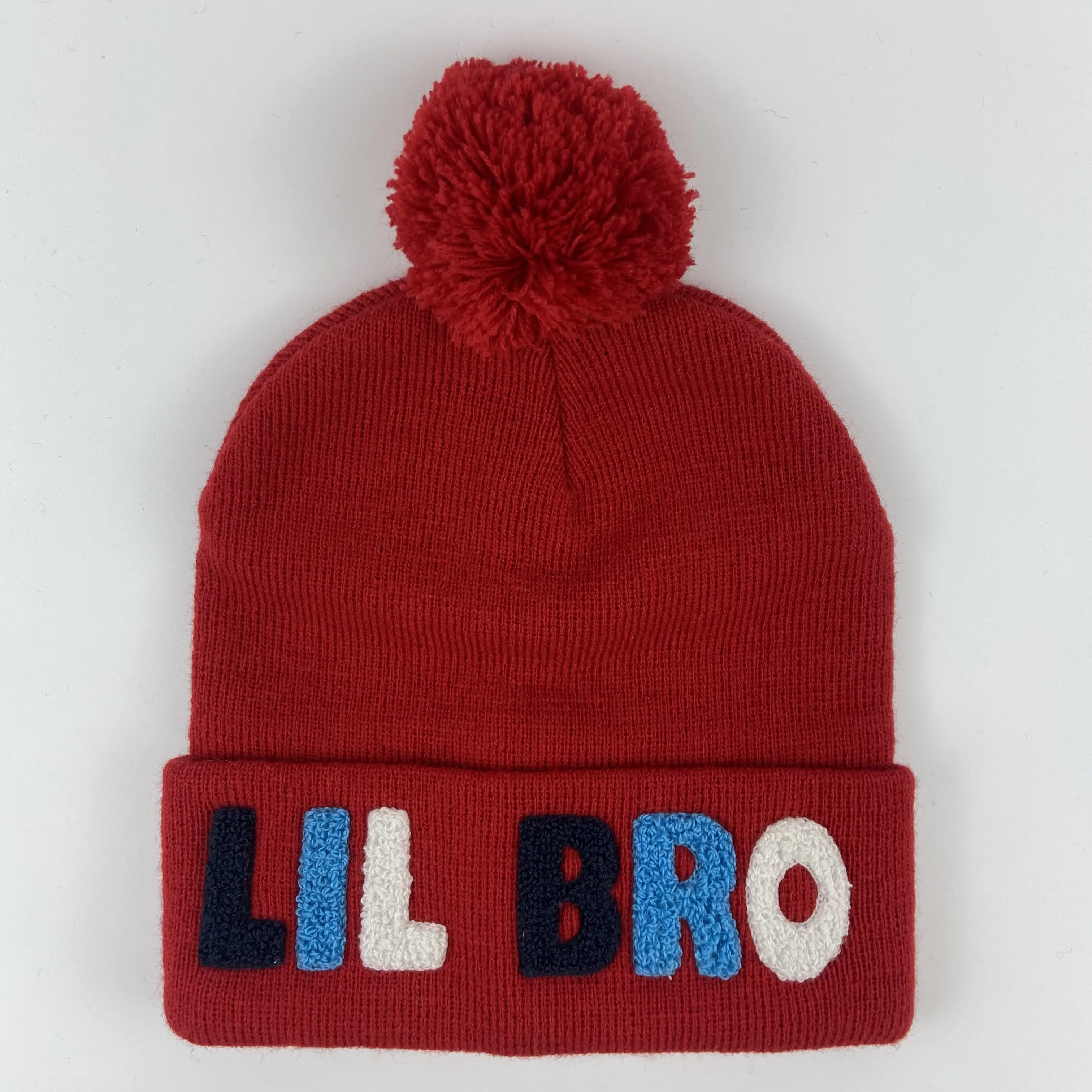 Custom High Quality Unisex Acrylic Waffle Skullies Beanie Cap