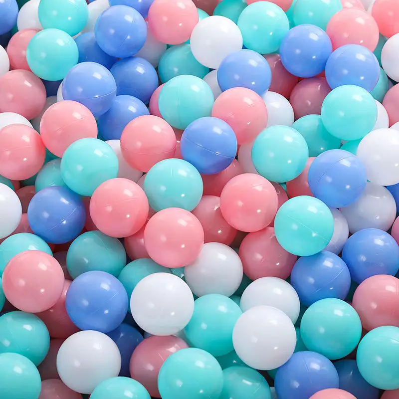 Wholesale BPA Free Crush Proof Plastic ocean Ball, Pit Balls - Multi Bright Colors