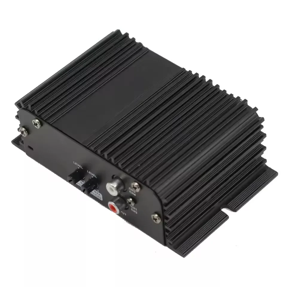 High Quality Professional 40 Watts Small Size High Power Brazilian Car Amplifier Full Range Class AB 4 Channel Car Amplifier