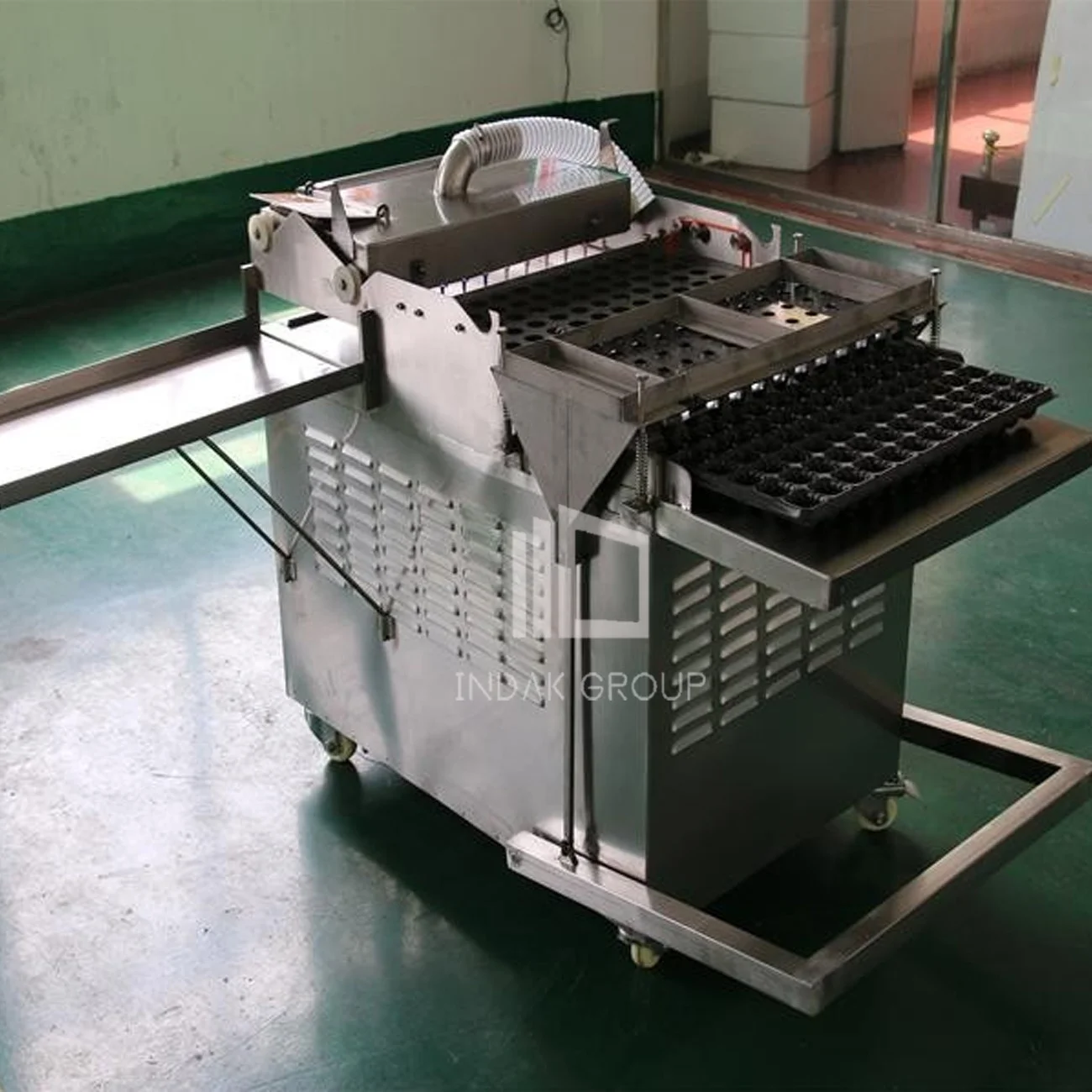 Tomato seeds tray seeding machine from Zhengzhou Rephale, China.
