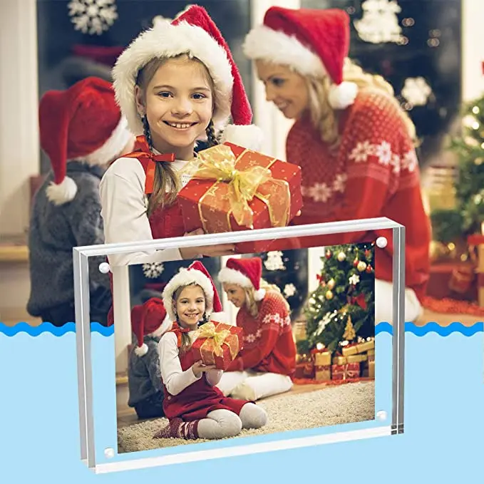 Magnetic acrylic funny photo picture frame