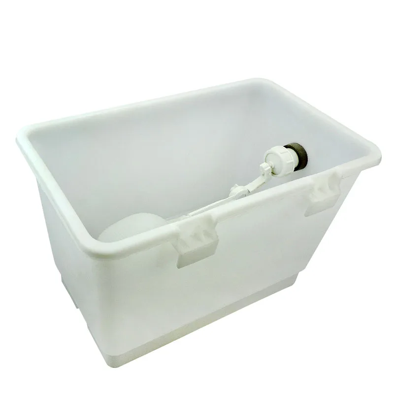 Птицефабрика автоматический водосберегающий резервуар с Поплавковым шаровым клапаном пластиковая система для птицеводства редуктором давления воды