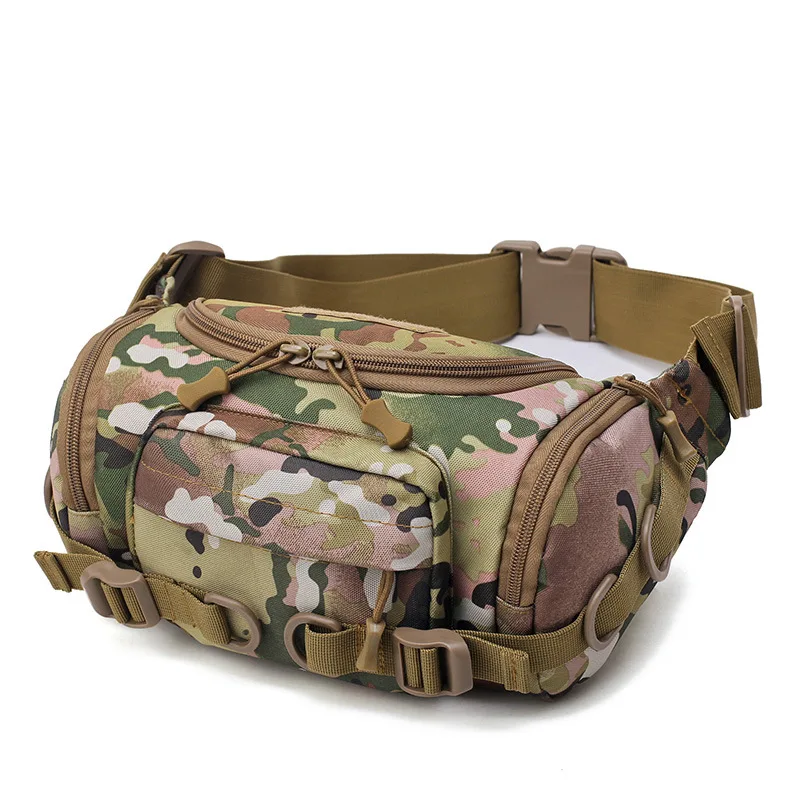 2022 Outdoor Multifunctional One-shoulder Messenger Fanny Pack Men Camouflage Tactical Military Waist Bag