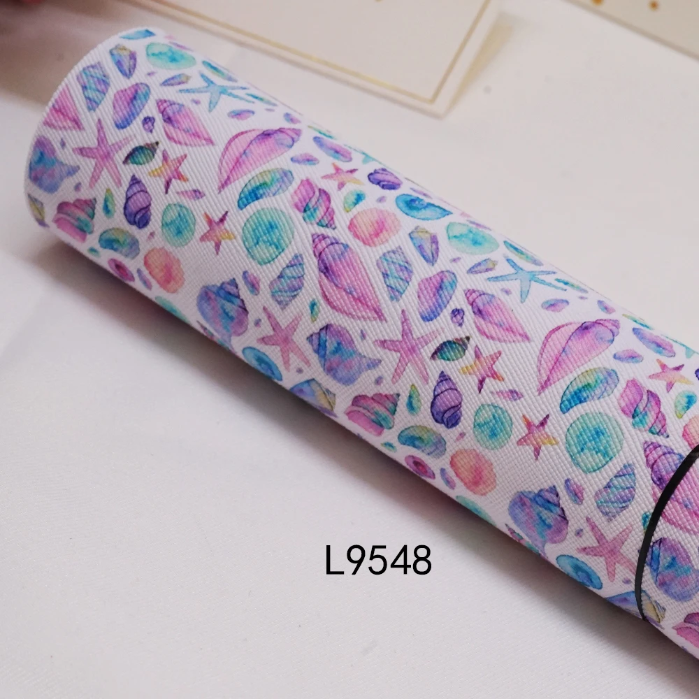 Faux Leather Fabric Synthetic Leather Product Faux Leather rolls Printed Vinyl for Hair Bow and Bags