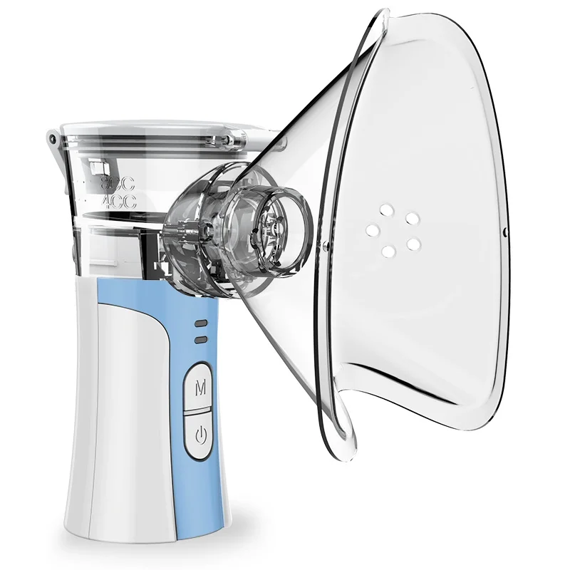 CE Approved Mini Handheld Portable Pocket Vibrating Ultrasonic Mesh Nebulizer Machine