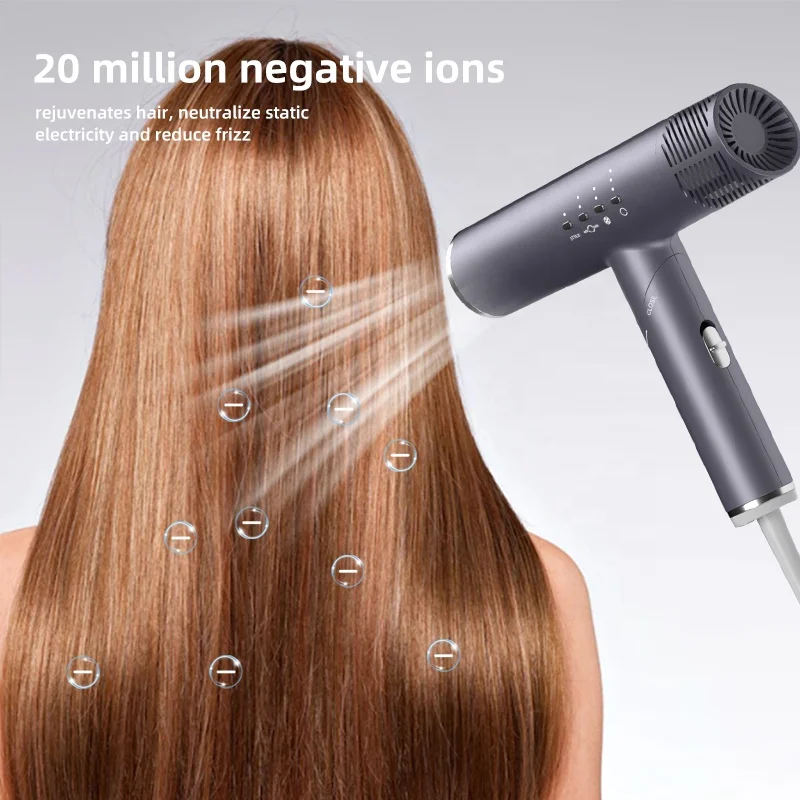 Special Design Fast Far Infrared Styler Diffuser Brushless Motor Foldable Hair Dryer