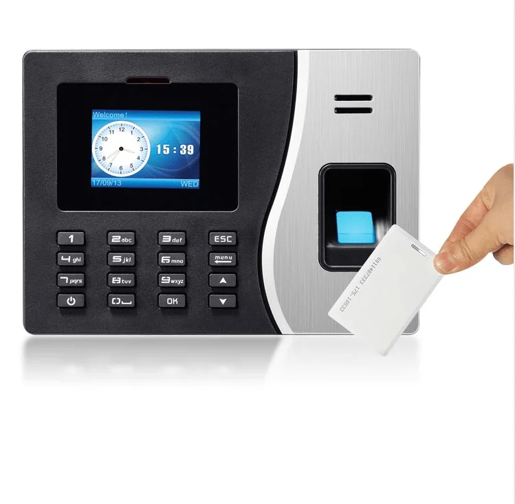 Cloud RFID card time clock machine fingerprint biometric time clock