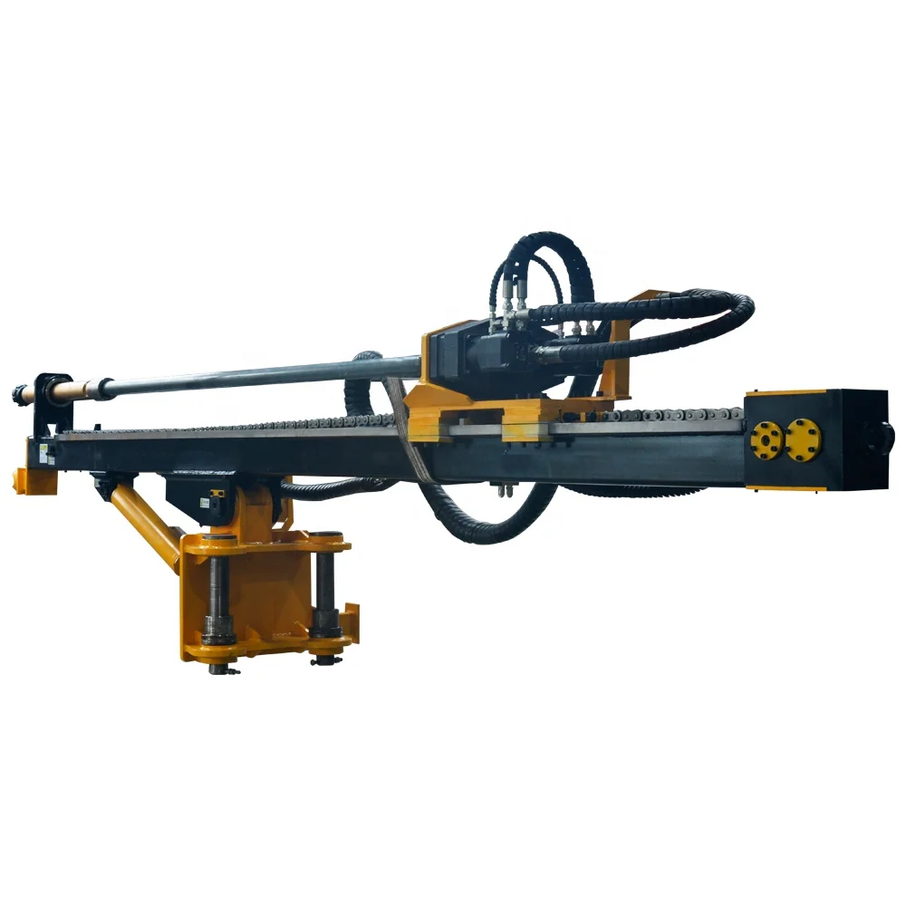 Depth Green Mining Site Construction Blast Hole Crawler Type Drill Rig
