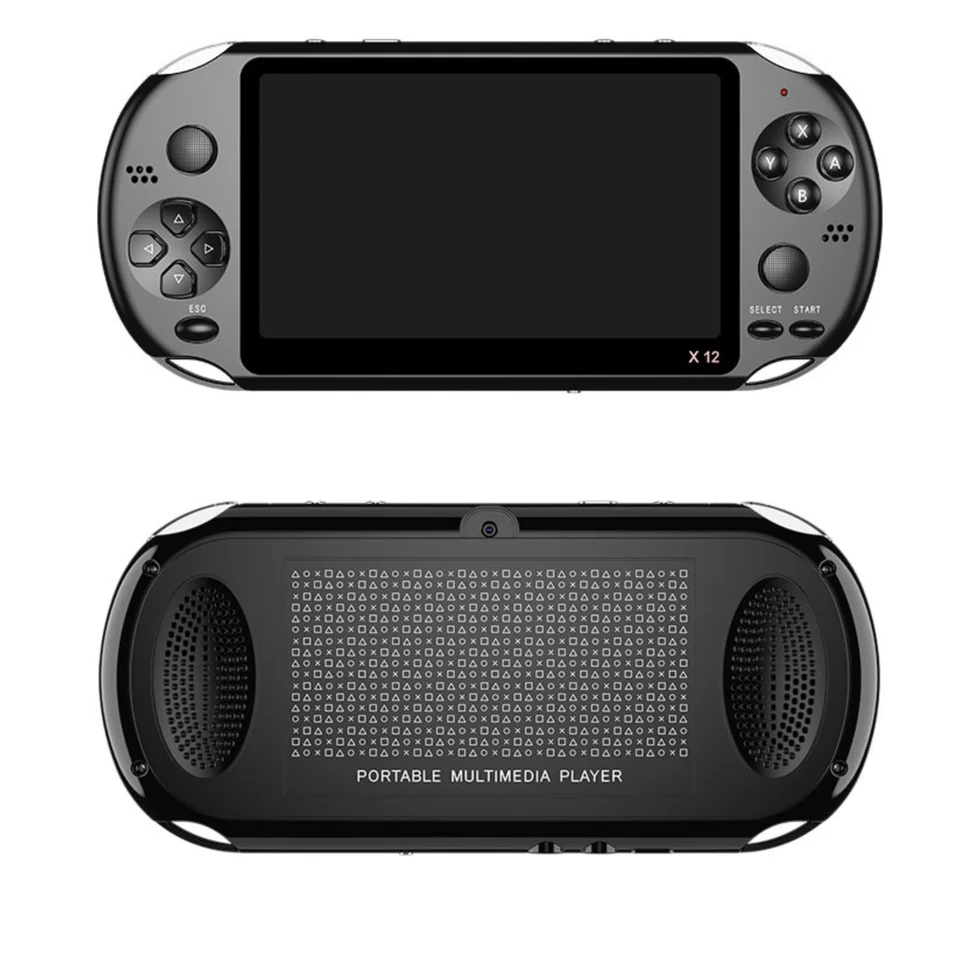 Игровые консоли X12 Plus 7 дюймов 5 1 дюйма X9 Pro высококлассная версия портативные Ретро игровые видеоплееры Double Rocker