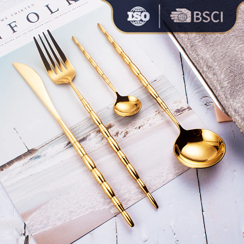 Высококачественный набор столовых приборов из нержавеющей