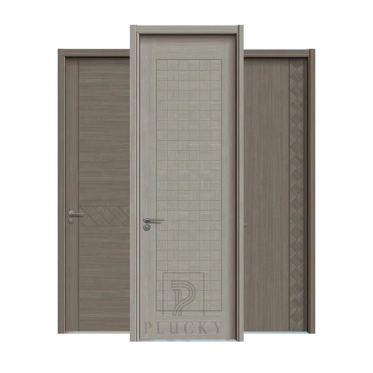 Latest new material competitive price interior solid core wooden door