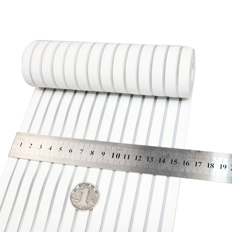 High Elasticity Crochet Knitted Soft Breathable Fish Line Elastic Rubber Band