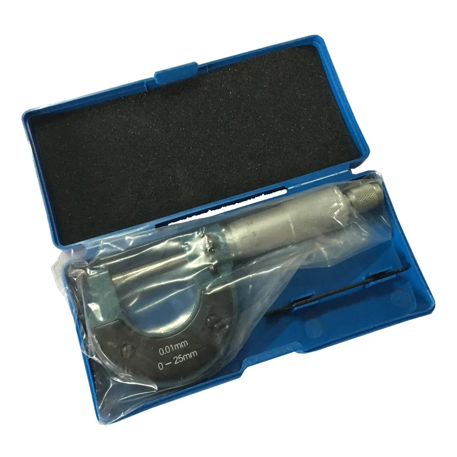 0-25mm micrometer caliper gauge  0.01precision inside micrometer