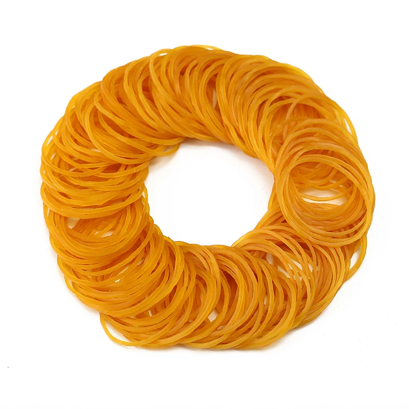 Anti-aging Transparent Solid Color Rubber Band Manufacturer Natural Rubber Bands for Tying money