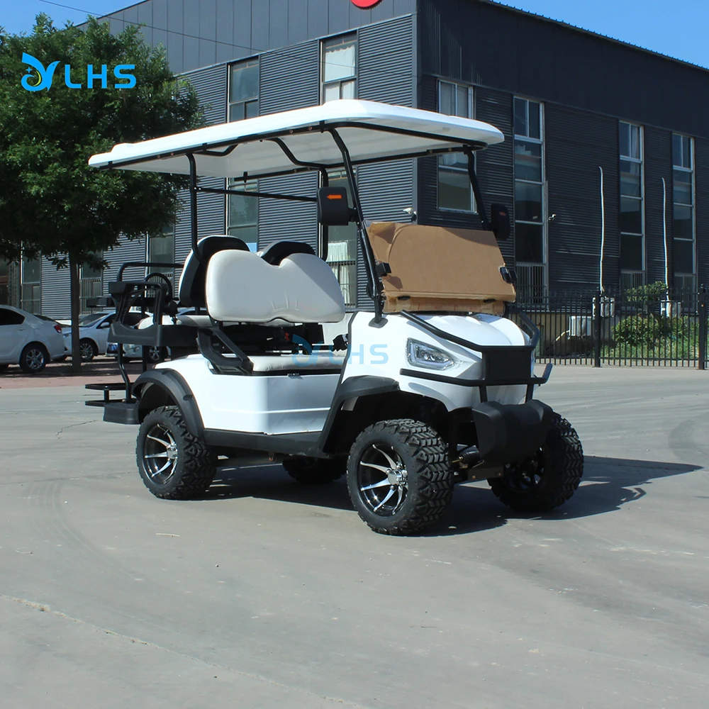 Quality assurance electric golf mini car scooter folding windshield golf club vehicle easy operation golf cart on sale