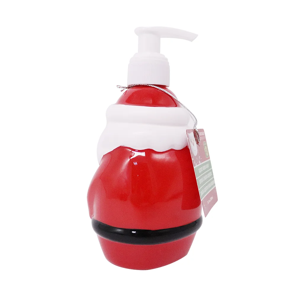 2019 New Products Wholesale Christmas snowman shape  Liquid Soap hand sanitizers