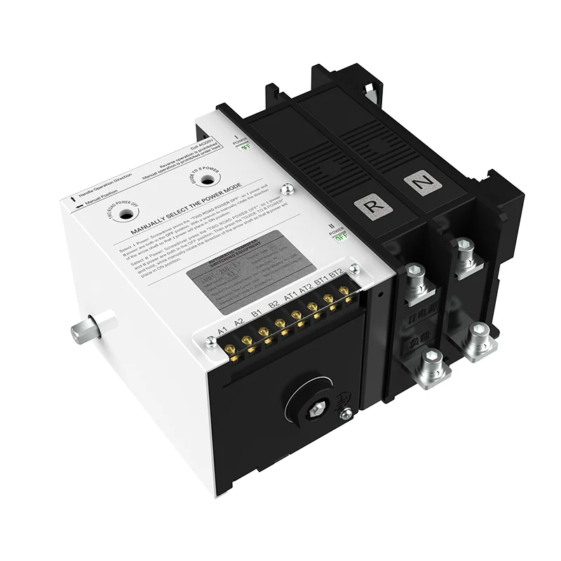 LVMA 2P 3P 4P ATS 63A 125A 250A 400A 630A  Generator ATSe Controller Automatic Transfer Switch Dual Power Changeover Switch