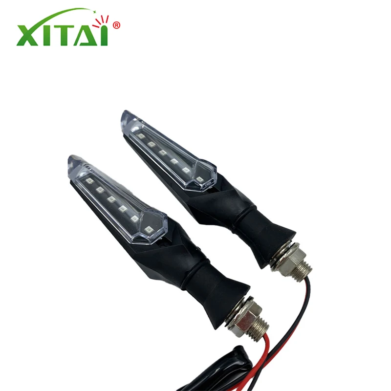 The manufacturer directly provides  motorcycle steering light  double-sided two-color LED turnlight 12V