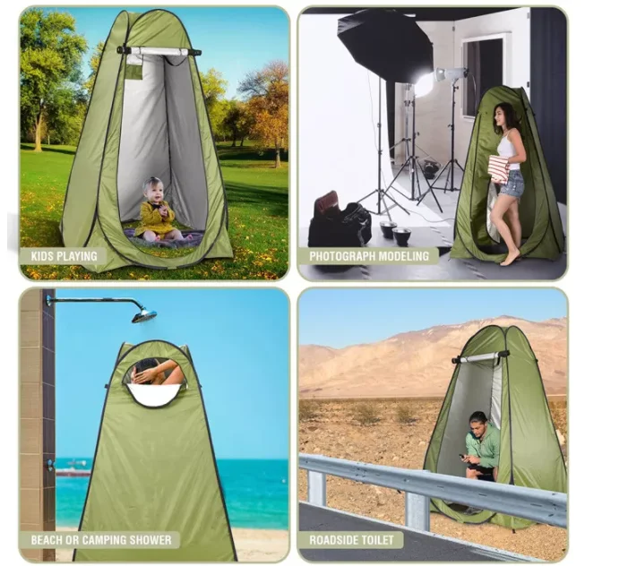 Wholesale Portable Privacy Tent Pop Up Shower Tent Changing Tent Dressing Room with Carry Bag for Shower Toilet