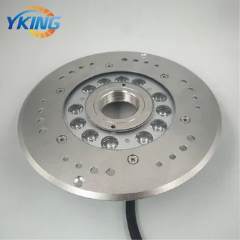  Подводные светодиодные сопла для фонтанов FT108 12X3W 316L из нержавеющей стали 36 Вт DC24V