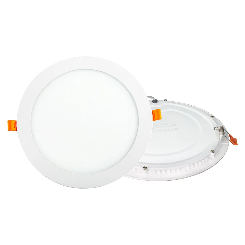 Wholesale Price Indoor Lighting Recessed Ultra Slim Aluminum Round Square Led Panel Light For Home Office Supermarket Ceiling