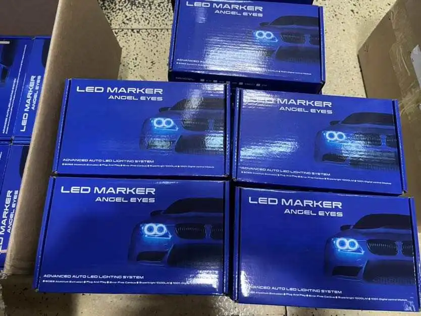 Suitable for BMW Angel Eye E39 20W LED Light Car High-power Brightness Car LED CREE Lights E39