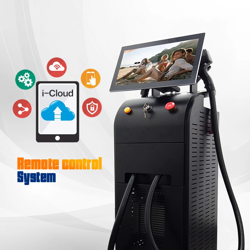 2024 new technology and best selling 1200W big power permanent hair removal machine 3 waves 1064 755 808 laser hair machine