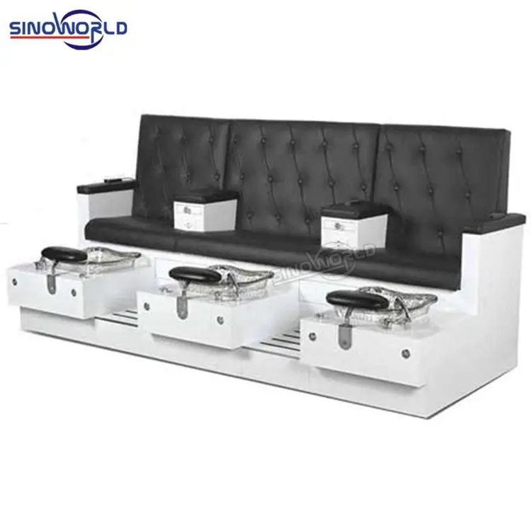
Wholesale Modern Salon Chair Spa Massage Pedicure Chair/ Double Bench/ Station/ Equipment 
