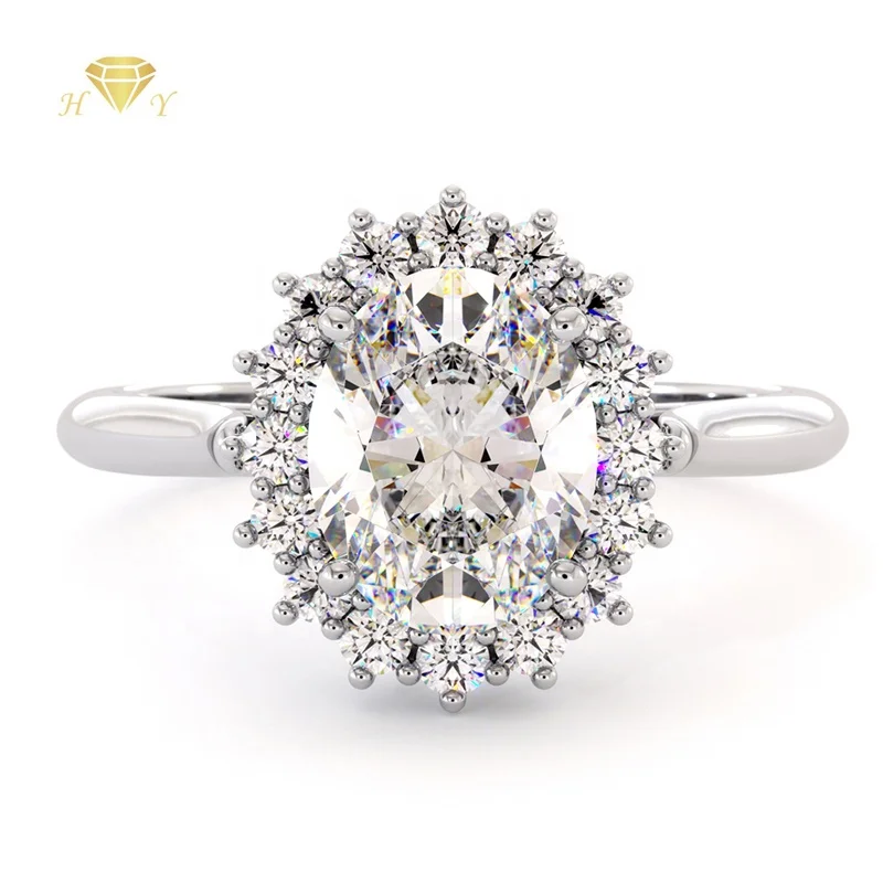 0.5 1.0 2.0 carat D E F G Color VVS VS SI Clarity Oval cut lab grown created diamond