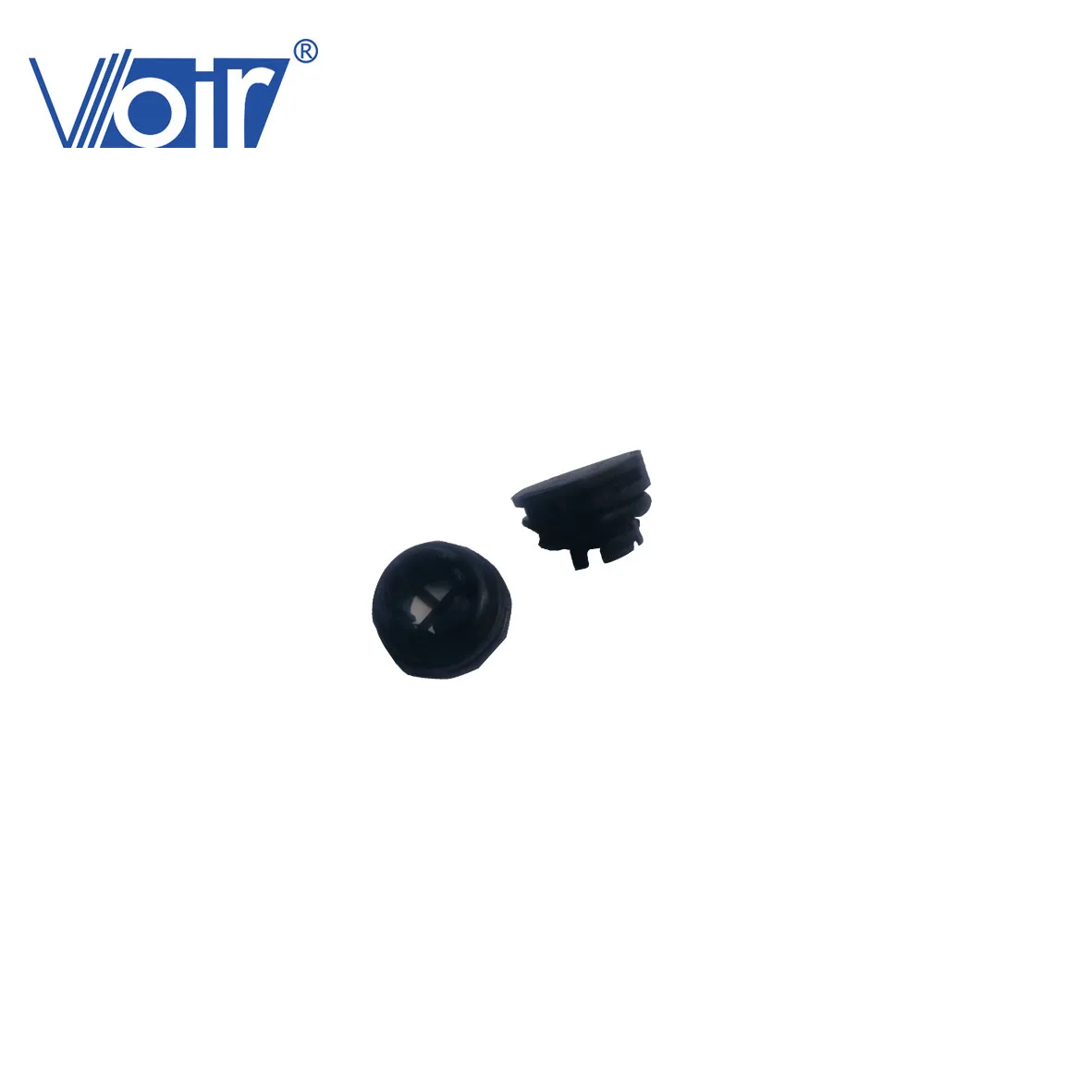 Voir e-PTFE Snap-in Round Black Plastic IP67 IP69K Waterproof  Pressing Air Vent Plug Balance Pressure Valves
