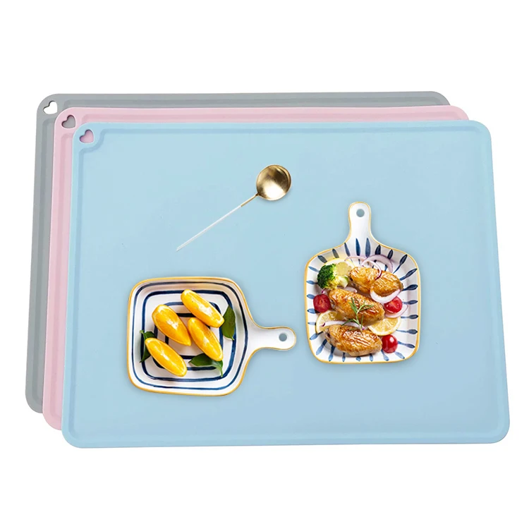 
Amazon hot sale silicon placemats for dining table baby kitchen silicone baking mat 