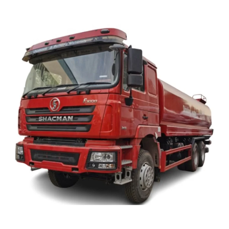shacman 6x4 10wheelers Galvanized 3 Axle Tractor truckS Water Tanker 25 Tones Water tank Bowsers